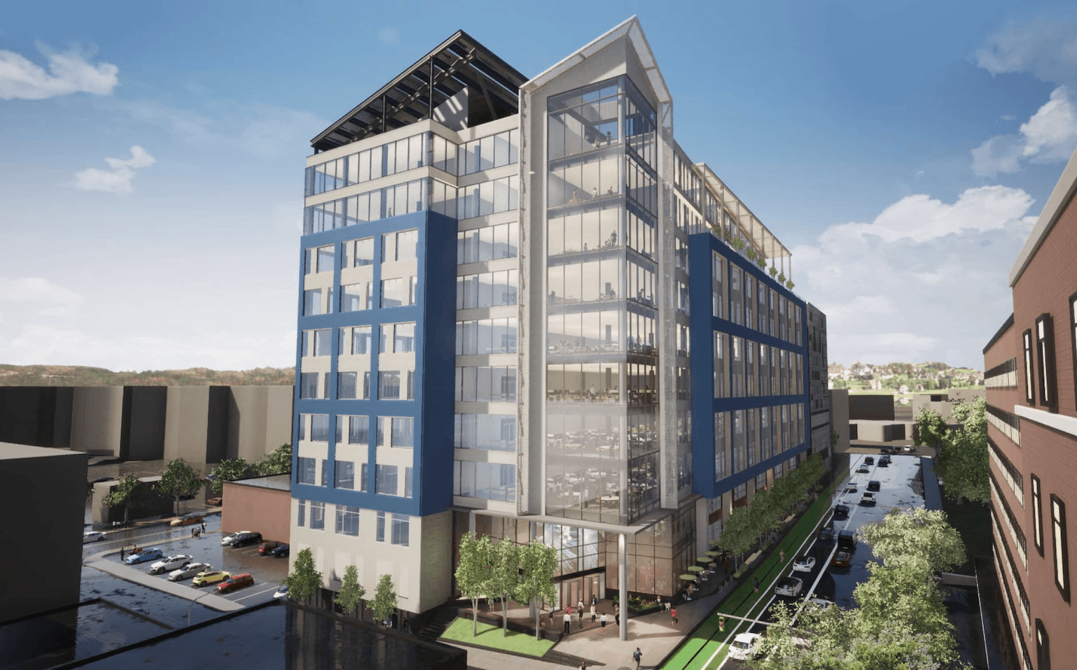 The Innovation Research Tower Oakland, Pittsburgh Pennsylvania's